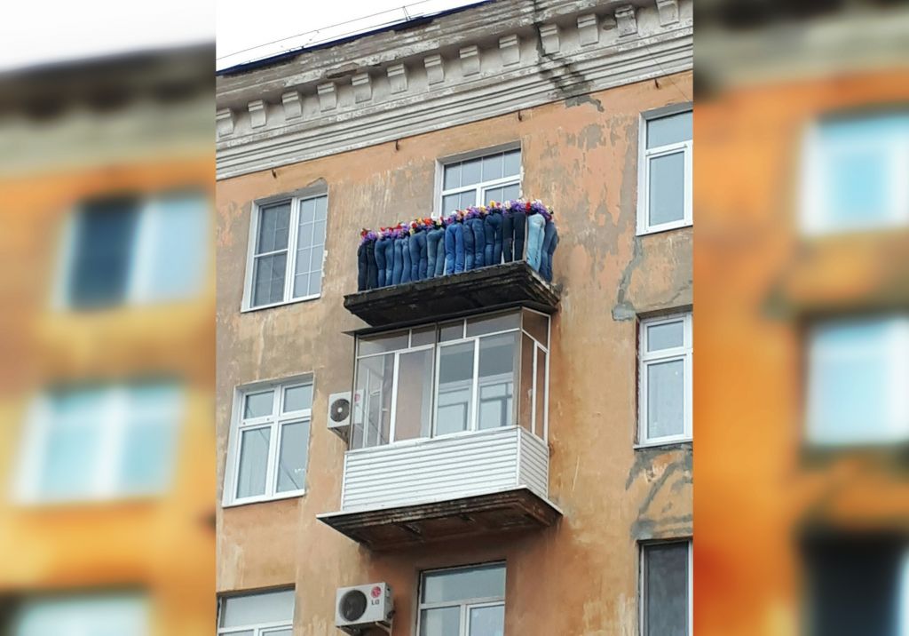 смешные балконы 