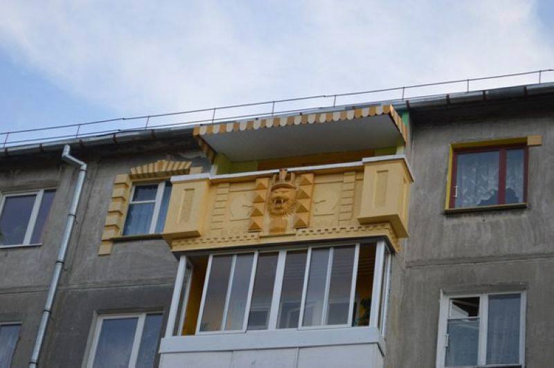 смешные балконы 