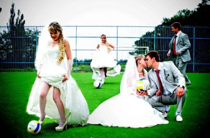 50 самых безумных и смешных свадебных фотографий