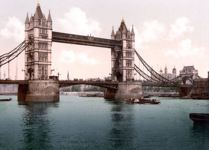 Тауэрский Мост_Лондон_Великобритания_1900